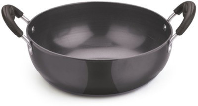 

Marlex Hard Anodized Spazio (3 mm Series) Deep Kadhai 27 cm(Hard Anodised), Black