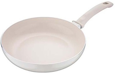 

Bergner Fry Pan 22 cm diameter(Aluminium, Non-stick, Induction Bottom), White