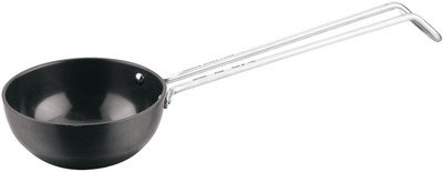 

Marlex Hard Anodized Spazio (3 mm Series) Tadka Tadka Pan 18 cm diameter(Hard Anodised, Non-stick), Black