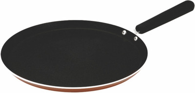 

Kanchan Peuter (2.6 mm series) with SS Lid Fry Fry Pan 24 cm diameter with Lid(Aluminium, Non-stick, Induction Bottom), Brown