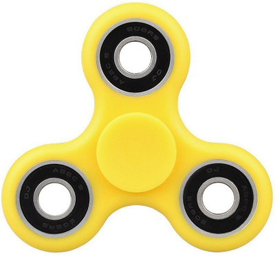 

Premsons Fidget Spinner Four Bearing Amazing Spin Time Premium Quality Material Hand Spin Spinner Ultra Speed Toy Yellow Black Wing Bearings(1 Pieces)