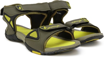 

Mmojah Men Olive/Gold Sports Sandals