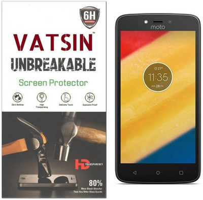 Vatsin Impossible Screen Guard for Motorola Moto C Plus(Pack of 1)