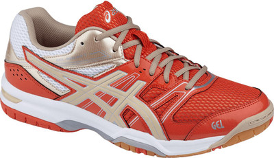 

Asics Gel-Rocket  Badminton Shoes For Men(Orange, Spicy orange::frosted almond::silver