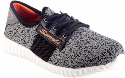 VOKSTAR Casuals For Men(Grey, Gry/org