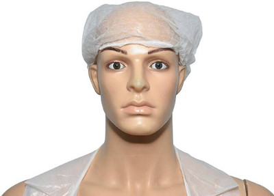 

DCENTA Stretchable White Shower Caps