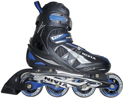 

Nivia Super Inline Skates In-line Skates - Size 7-9 UK(Multicolor)