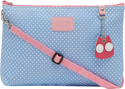

Esbeda Women Casual Blue Nylon Sling Bag