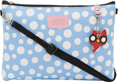 

Esbeda Women Casual Blue Nylon Sling Bag