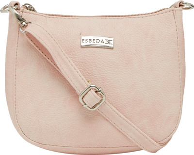 

Esbeda Women Casual Pink PU Sling Bag