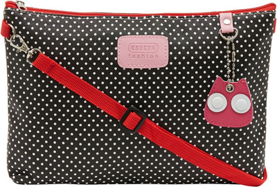 

Esbeda Women Casual Black Nylon Sling Bag