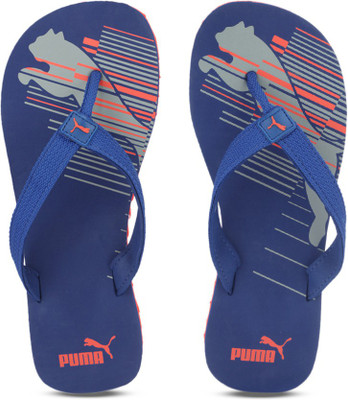 

Puma Shore IDP Flip Flops, Lapis blue-cherry tomato-quarry