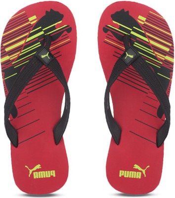 

Puma Shore IDP Flip Flops, Toreador-puma black-limepunch