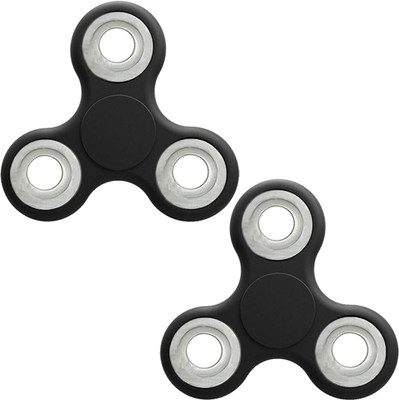

Stealodeal |Pack of 2|Black New Trending Spinning Fidget(Black)