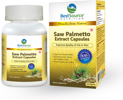 

BestSource Nutrition Saw Palmetto Extract Oil Caps(60 No)
