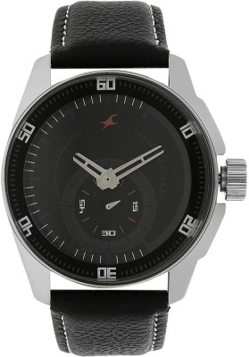 Fastrack NG3089SL04 Black Magic Analog Watch  - For Men   Watches  (Fastrack)