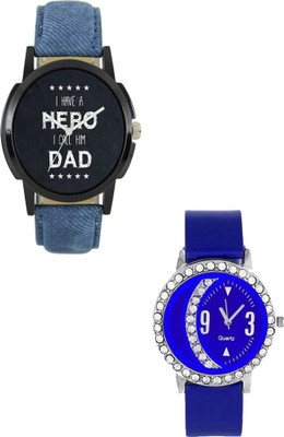 View SRK ENTERPRISE Muticolor Couple With Stylish And Designer Dial 064 Analog Watch  - For Men & Women Wrist Watches Price Online(SRK ENTERPRISE)