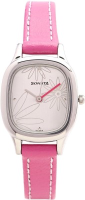 Sonata NG8060SL01C Yuva Analog Watch  - For Women   Watches  (Sonata)
