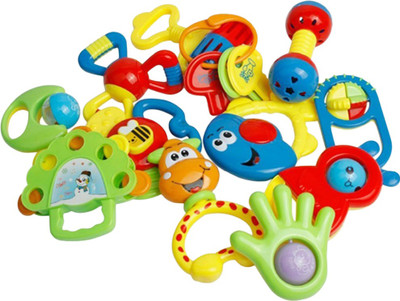 

BonZeal 12 Pcs Set Of Rattle Rattle(Multicolor)