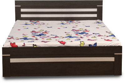 

Decor Modular DECO Engineered Wood Queen Bed(Finish Color - Black)