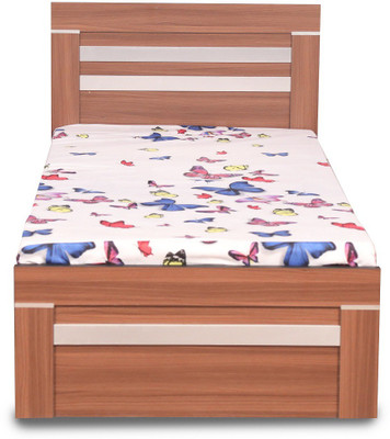 

Decor Modular DECO Engineered Wood Single Bed(Finish Color - Brown)