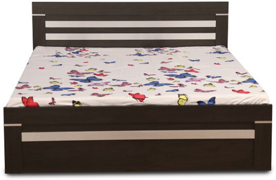

Decor Modular DECO Engineered Wood Queen Bed With Storage(Finish Color - Black)