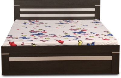 

Decor Modular DECO Engineered Wood King Bed With Storage(Finish Color - Black)