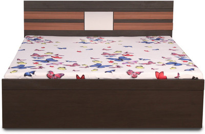 

Decor Modular SPARROW Engineered Wood Queen Bed(Finish Color - Black)