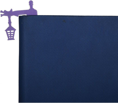 

Trifecta Design Purple Lamp Down Bookmarks by Trifecta Design Metal Bookmark Bookmark(City, Purple)