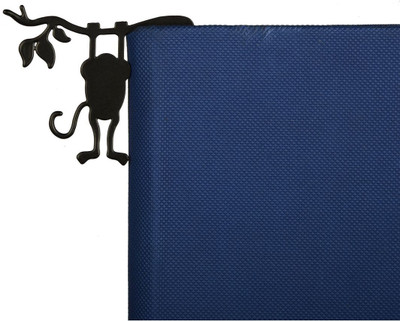 

Trifecta Design Black Monkey Bookmarks by Trifecta Design Metal Bookmark Bookmark(Jungle, Black)