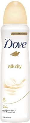 

Dove Imported (Made In EU) Silk Dry Antiperspirant Body Spray - For Women(200 ml)
