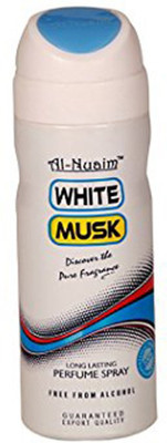 Al Nuaim White Musk Body Spray - For Men & Women(200 ml)