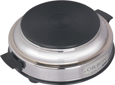 

Orbon 1000 Watt Hot Plate Round Silver Electric Cooking Heater(1 Burner)