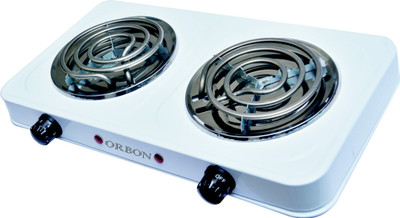 

Orbon 1250 Watts + 1250 Watts Double With Thermostat & Indicator ( With Free Shipping & Updated GST Rates ) Electric Cooking Heater(2 Burner)