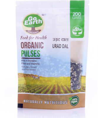

Go Earth Organic Unpolished Urad Dal (Split)(200 g)