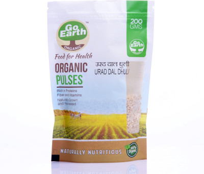 

Go Earth Organic Unpolished Urad Dal (Split)(200 g)