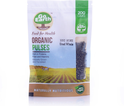 

Go Earth Organic Unpolished Urad Dal (Whole)(200 g)