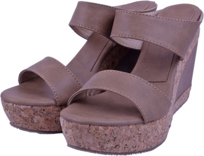 

Adorn Women Tan Wedges