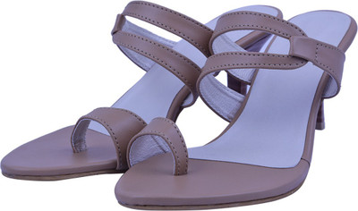 

Adorn Women Beige Heels