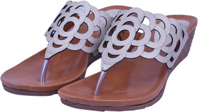 

Adorn Women Golden Wedges