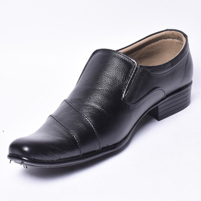 

Altitude 100% Pure Leather Formal Shoe Slip On For Men(Black