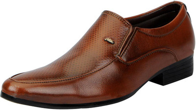 

FAUSTO Slip On For Men(Multicolor, Brown