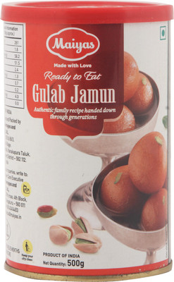 

Maiyas Gulab Jamun(500 g, Tin)