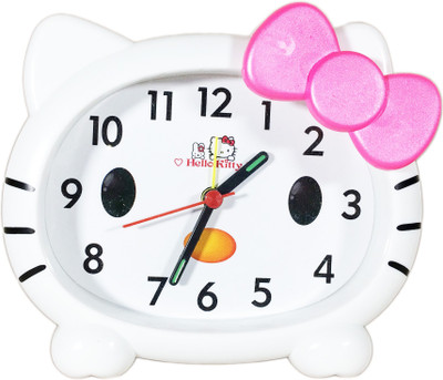

Babysid Collections Analog White, Pink Clock