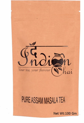 

The Indian Chai Pure Assam Masala Chai Cardamom, Ginger Masala Tea Vacuum Pack(100 g)