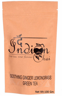 

The Indian Chai Sooting Weight Loos Lemon Ginger Green Tea Lemon, Ginger Green Tea Vacuum Pack(100 g)