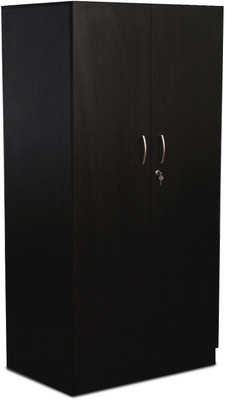 

Decor Modular EMBLA Engineered Wood 2 Door Wardrobe(Finish Color - Black)