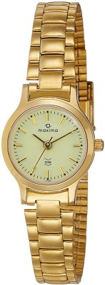 Maxima 01596CMLY Watch  - For Women   Watches  (Maxima)