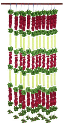 

SPHINX Multicolored Artificial Jasmine Mix Flowers Premium Garlands for Decoration Multicolor Jasmine Artificial Flower(60 inch, Pack of 6)