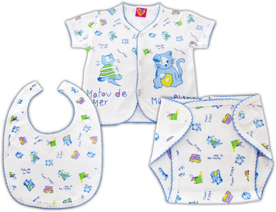 

Amykids Babygrow Set(Blue)